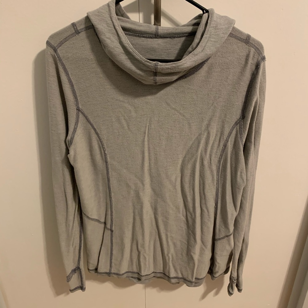Cuff Neck lightweight running hoodie